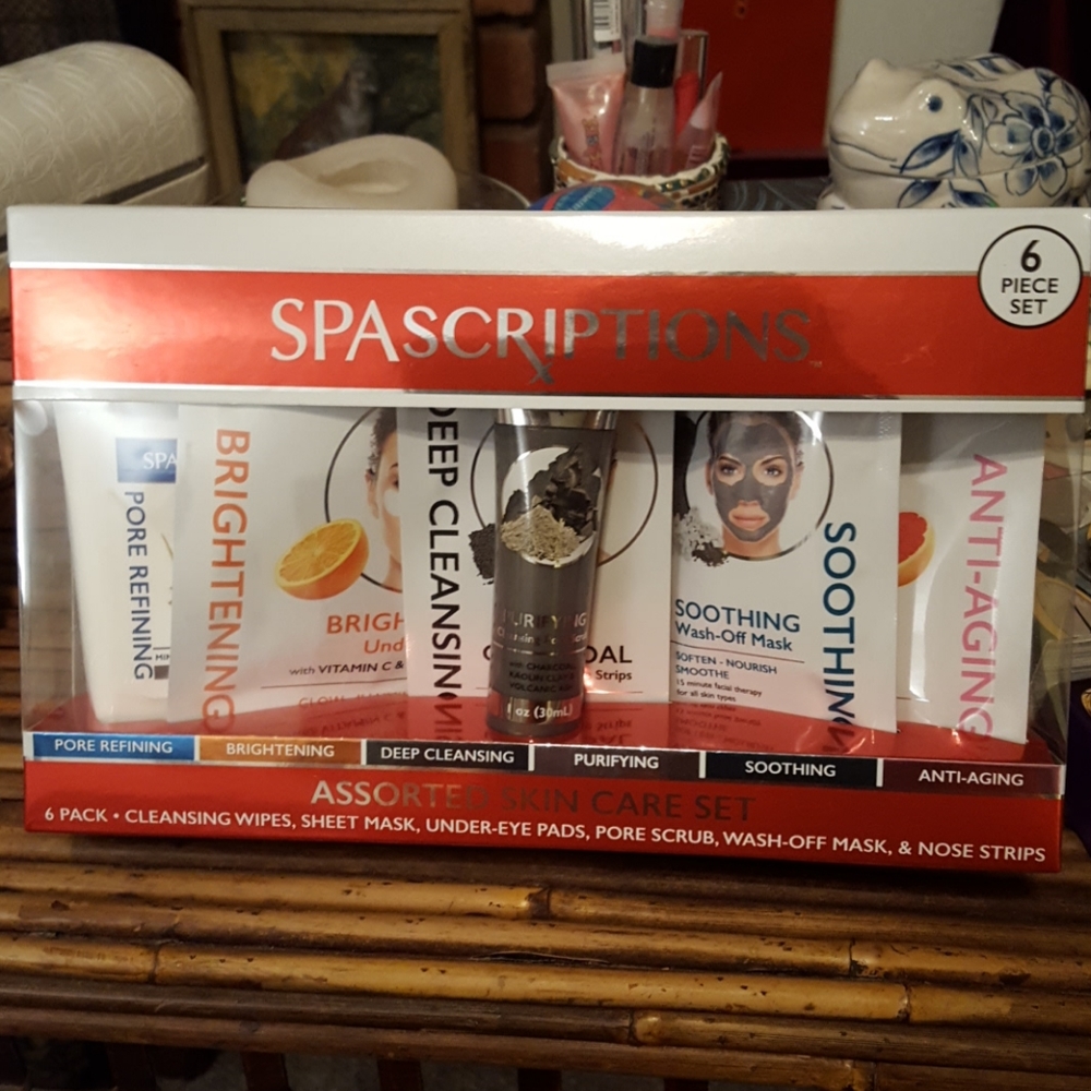 6 piece skin care set